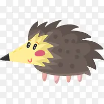 卡通可爱刺猬动物贴纸-空若网 卡通可爱刺猬动物贴纸-空若网