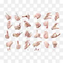 36种手式-空若网 36种手式-空若网