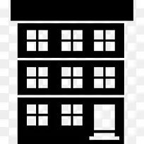 房子前面三层图标-空若网 房子前面三层图标-空若网