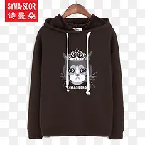 秋冬新款印花学生卫衣-空若网 秋冬新款印花学生卫衣-空若网