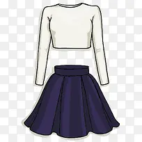 女士套装矢量-空若网 女士套装矢量-空若网