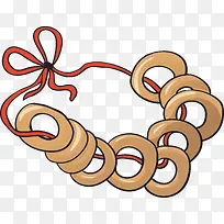 卡通手绘铁环-空若网 卡通手绘铁环-空若网