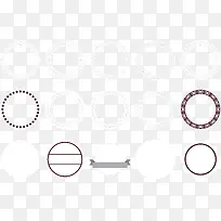 矢量圆形标签插图-空若网 矢量圆形标签插图-空若网