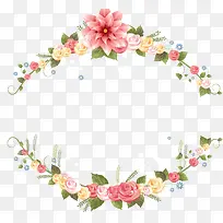 彩色花环元素-空若网 彩色花环元素-空若网