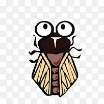 卡通蝉素材-空若网 卡通蝉素材-空若网