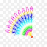 孔雀多彩羽毛-空若网 孔雀多彩羽毛-空若网