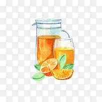 新鲜橙汁免抠下载-空若网 新鲜橙汁免抠下载-空若网