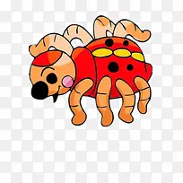 八只脚的七星瓢虫-空若网 八只脚的七星瓢虫-空若网