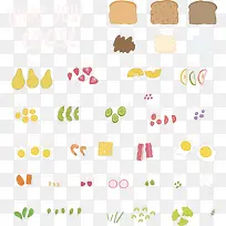 矢量图食物-空若网 矢量图食物-空若网