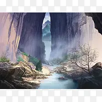 ��ͨ�廭������ɽ-������