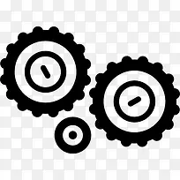 齿轮图标-空若网 齿轮图标-空若网