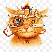 创意手绘猫-空若网 创意手绘猫-空若网