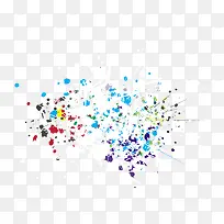 彩色喷墨背景装饰-空若网 彩色喷墨背景装饰-空若网