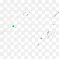 彩色流星创意线条-空若网 彩色流星创意线条-空若网