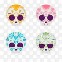 矢量环纹骷髅-空若网 矢量环纹骷髅-空若网