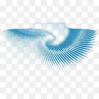 曲面科技感波点花纹-空若网 曲面科技感波点花纹-空若网