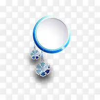 雪花边框-空若网 雪花边框-空若网