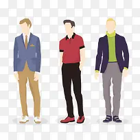 矢量时尚男士-空若网 矢量时尚男士-空若网