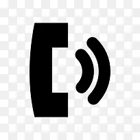 电话响起图标-空若网 电话响起图标-空若网