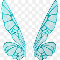 蓝色精灵翅膀-空若网 蓝色精灵翅膀-空若网