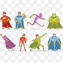 彩色卡通超人-空若网 彩色卡通超人-空若网