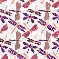 矢量红蜻蜓-空若网 矢量红蜻蜓-空若网