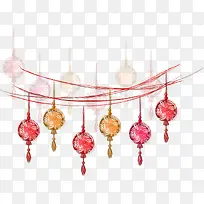 中国风多彩灯笼挂饰-空若网 中国风多彩灯笼挂饰-空若网