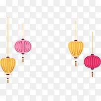 春节各式多彩灯笼-空若网 春节各式多彩灯笼-空若网