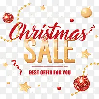 金色圣诞促销海报-空若网 金色圣诞促销海报-空若网