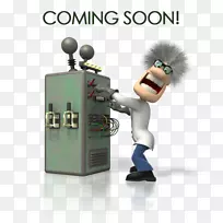 疯狂科学家科学动画剪辑艺术即将到来-空若网 疯狂科学家科学动画剪辑艺术即将到来-空若网