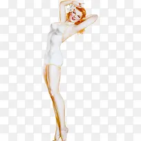 复古时尚美女元素-空若网 复古时尚美女元素-空若网