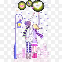 数星星的男孩女孩-空若网 数星星的男孩女孩-空若网