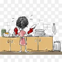 洗碗收拾厨房-空若网 洗碗收拾厨房-空若网