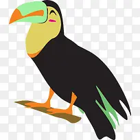 灵长目鸟卡通矢量图-空若网 灵长目鸟卡通矢量图-空若网