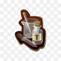 实验瓶和杯子-空若网 实验瓶和杯子-空若网