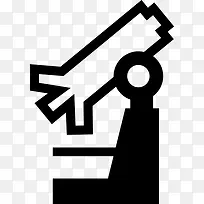 显微镜侧面图标-空若网 显微镜侧面图标-空若网