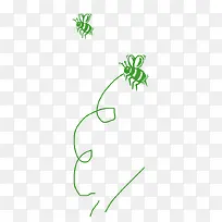 手绘蜜蜂-空若网 手绘蜜蜂-空若网