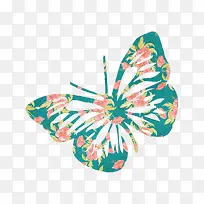 绿色的花蝴蝶-空若网 绿色的花蝴蝶-空若网