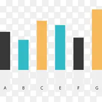 PPT设计二段柱状图-空若网 PPT设计二段柱状图-空若网