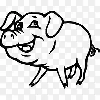 小猪图案-空若网 小猪图案-空若网
