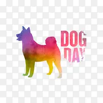 矢量元素世界爱狗日-空若网 矢量元素世界爱狗日-空若网