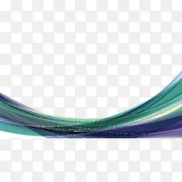 矢量质感蓝色曲线边框素材-空若网 矢量质感蓝色曲线边框素材-空若网