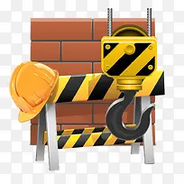 施工安全插画素材-空若网 施工安全插画素材-空若网