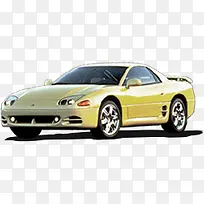 高清摄影黄色的跑车-空若网 高清摄影黄色的跑车-空若网