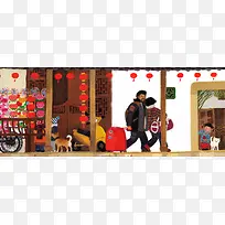 过节手绘-空若网 过节手绘-空若网