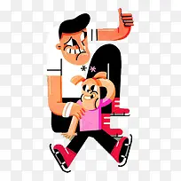 好看的插画人物-空若网 好看的插画人物-空若网