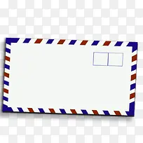 一个彩色边框信封-空若网 一个彩色边框信封-空若网