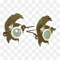 复古创意耳钉配饰-空若网 复古创意耳钉配饰-空若网