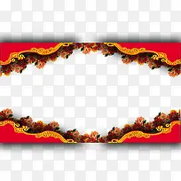 元宵春节新年大红色边框-空若网 元宵春节新年大红色边框-空若网
