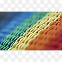 彩色毛线编织条纹-空若网 彩色毛线编织条纹-空若网